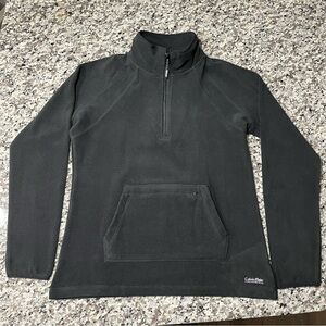 Calvin Klein Jacket M Fleece Half-Zip Black